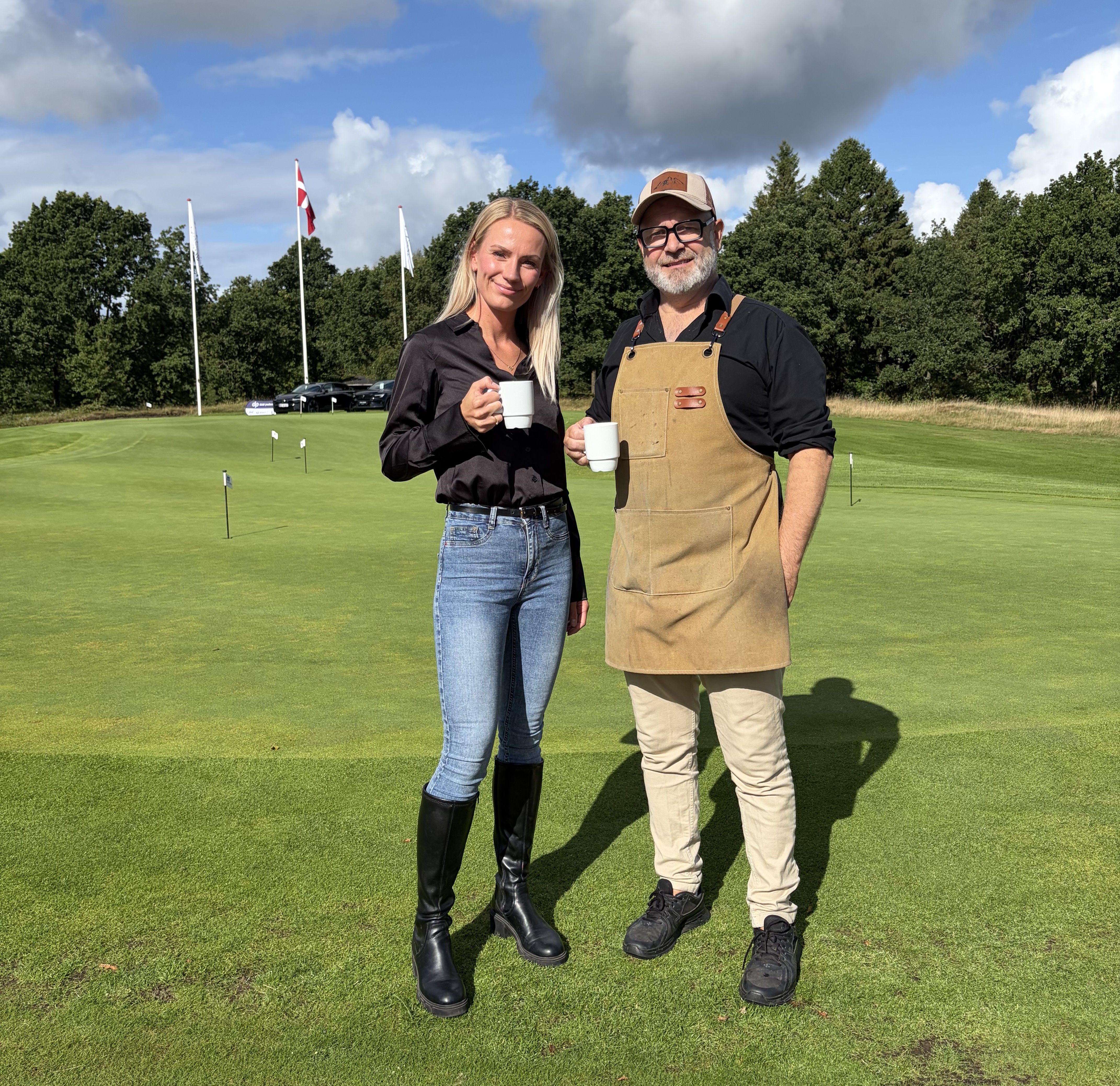 golfbane kaffe bilde