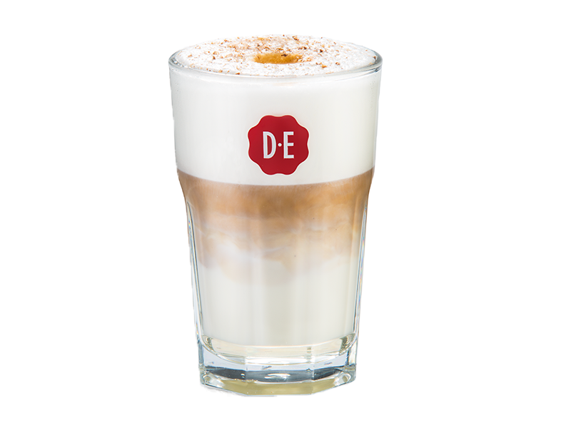 D.E Latte Macchiato Glas 295ml