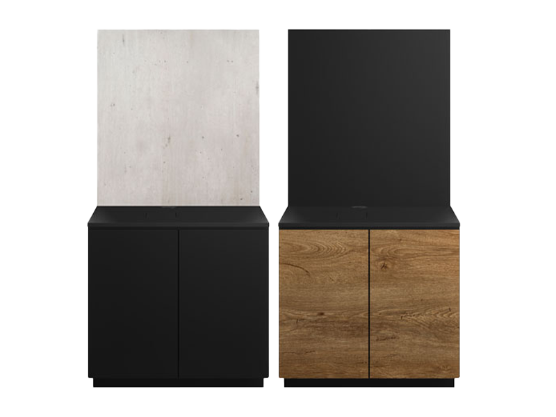 Underskab 90 cm sort (Basic)