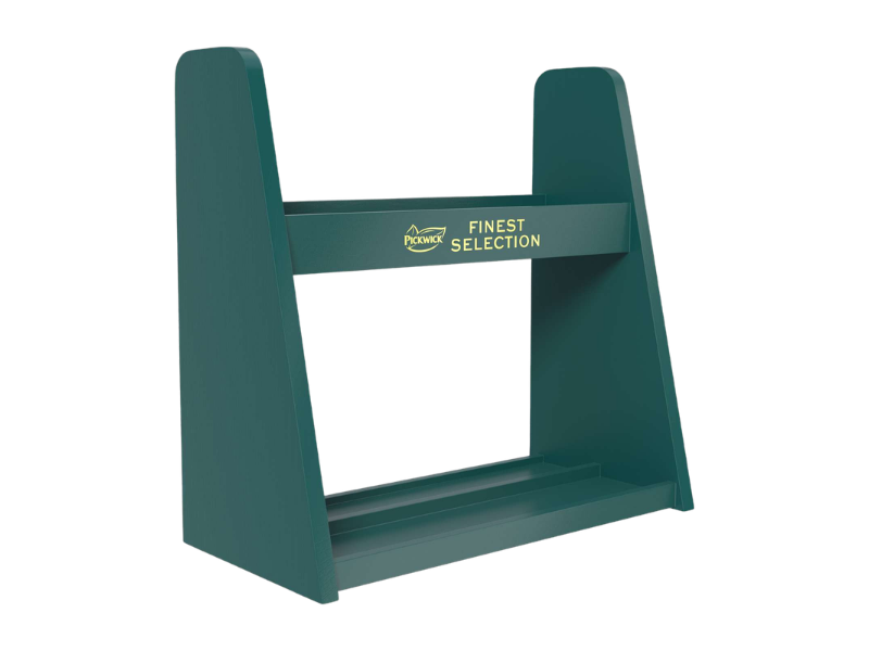 Grøn Pickwick Finest Selection te-dispenser med plads til 8 pakker