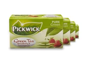 Pickwick Grøn Te Jordbær og Citrongræs